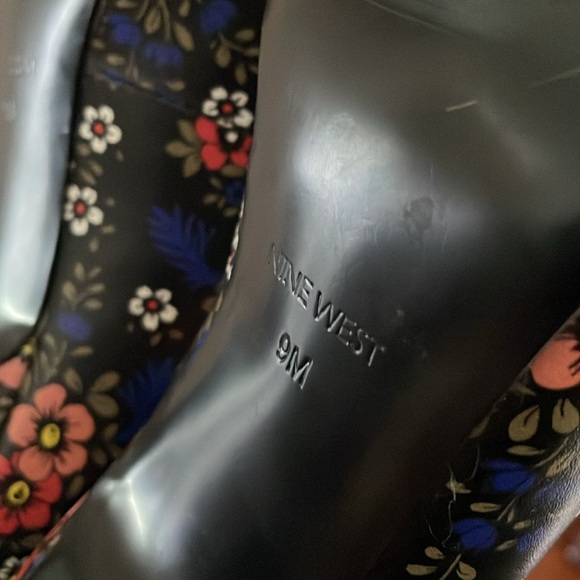 Nine West floral pointy pumps 9 - Picture 9 of 10